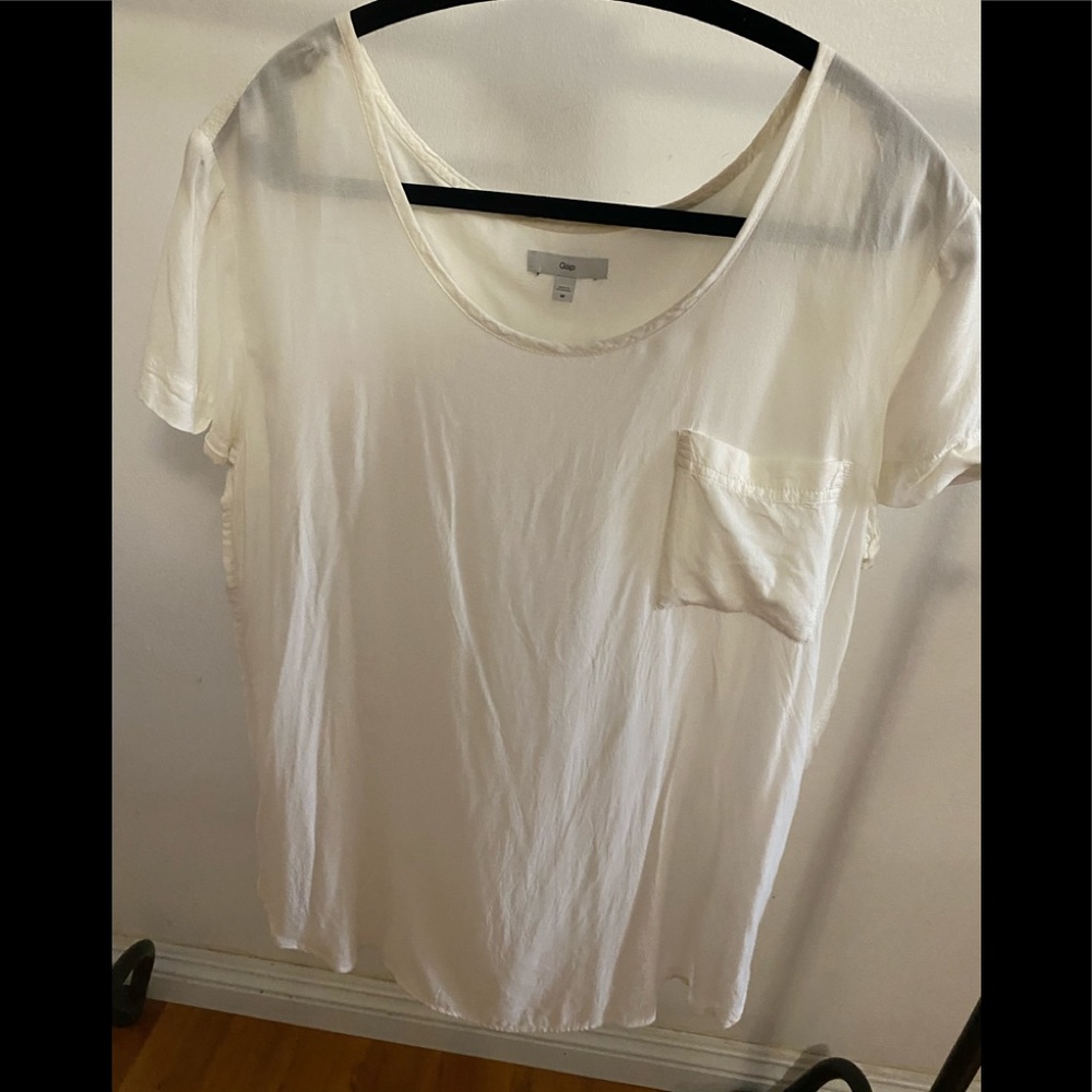 Loose linen top
